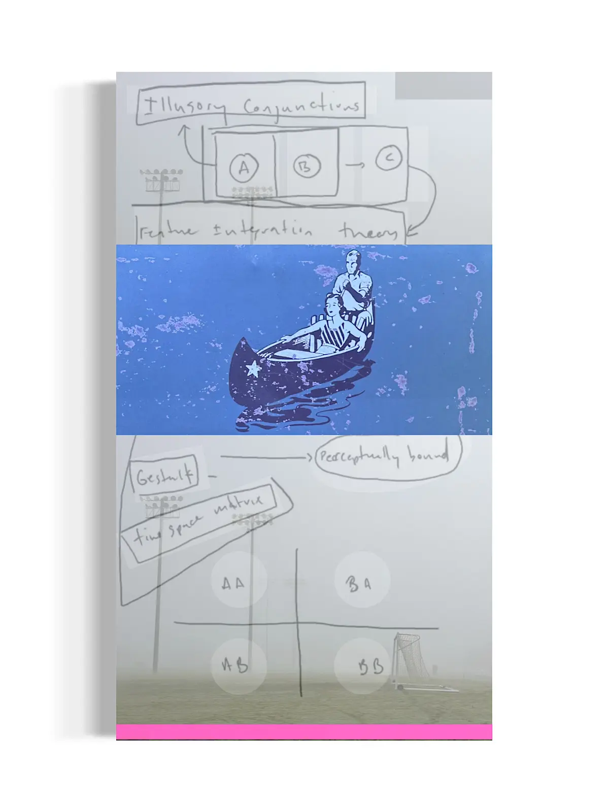 Acrylic & Inkjet on canvas