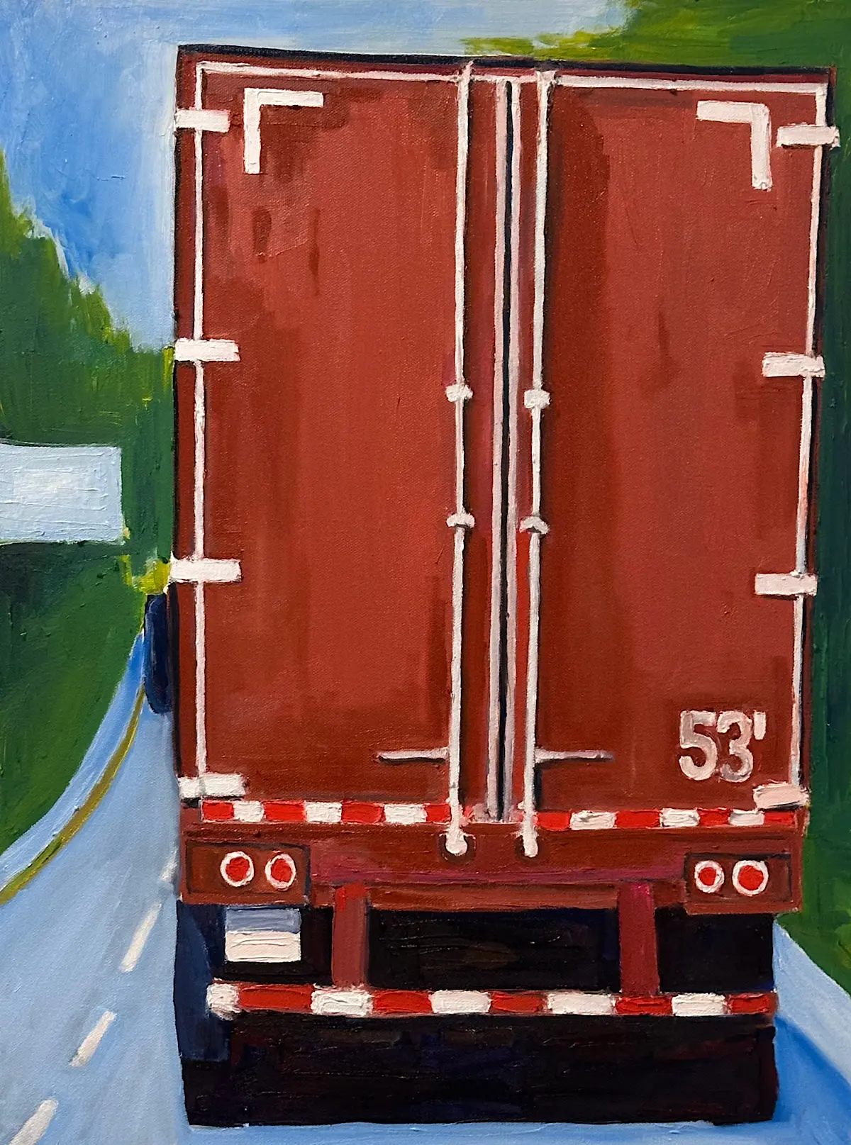 Oil on canvas