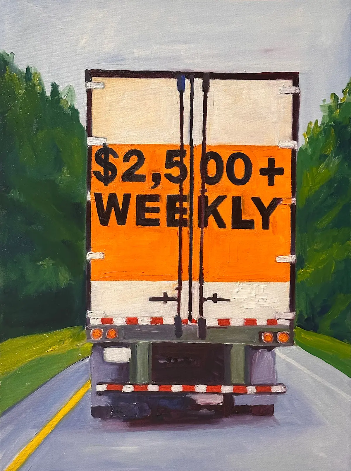 Oil on canvas