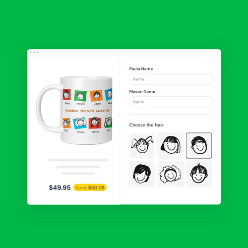 Easy to edit product infomation