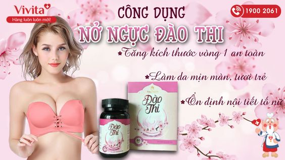 [HÀNG MỚI NHẤT] Bộ Nở Ngực Đào Thi - Giúp Căng Tròn Vòng 1