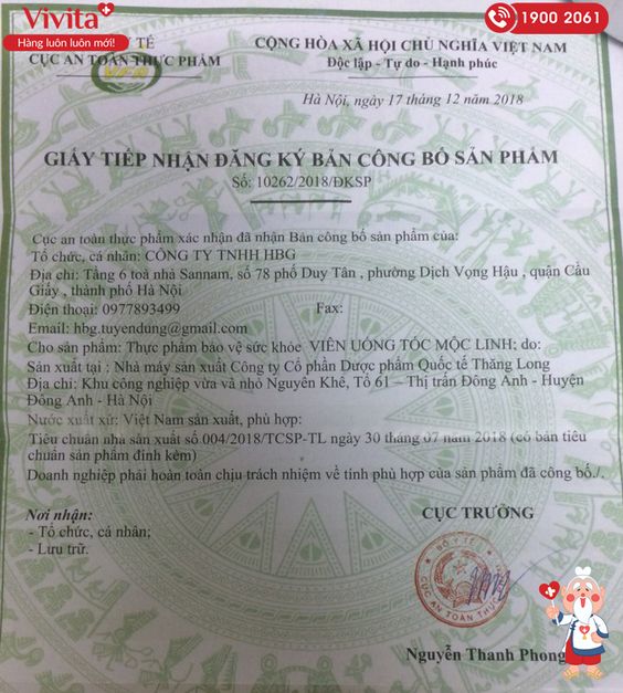 [HÀNG MỚI NHẤT] Bộ sản phẩm tóc Mộc Linh  - Giúp mọc tóc hiệu quả