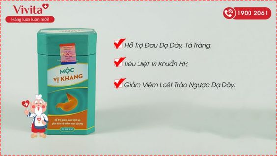 [HÀNG MỚI NHẤT] Mộc Vị Khang | Hỗ Trợ Trị Đau Dạ Dày Từ Thảo Dược