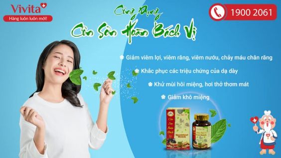 [HÀNG MỚI NHẤT] - Côn Sơn Hoàn Bách Vị - Khử Mùi Hôi Miệng