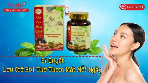 [HÀNG MỚI NHẤT] - Côn Sơn Hoàn Bách Vị - Khử Mùi Hôi Miệng
