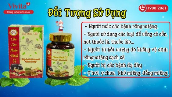 [HÀNG MỚI NHẤT] - Côn Sơn Hoàn Bách Vị - Khử Mùi Hôi Miệng