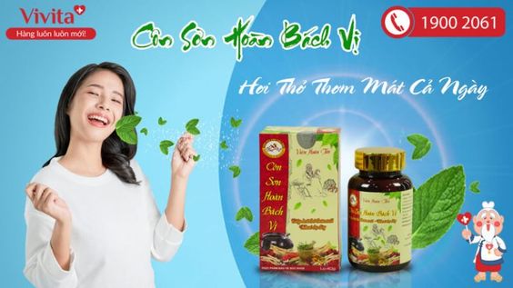 [HÀNG MỚI NHẤT] - Côn Sơn Hoàn Bách Vị - Khử Mùi Hôi Miệng