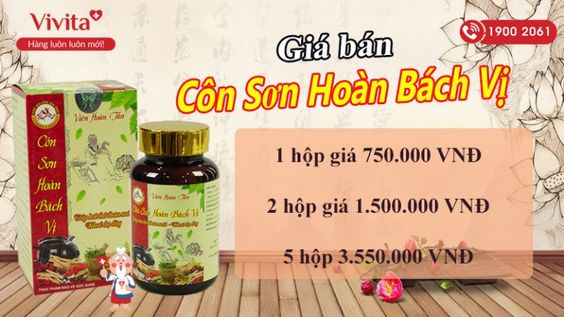 [GIẢI MÃ] Viên uống Côn Sơn Hoàn Bách Vị có tốt không? Mua ở đâu?