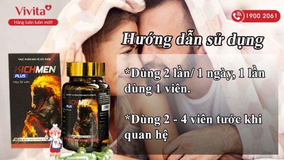 [GIẢI ĐÁP] Hướng dẫn sử dụng viên uống Kichmen Plus