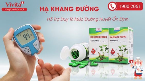 [HÀNG MỚI NHẤT] Hạ Khang Đường - Cân Bằng Đường Huyết Ổn Định