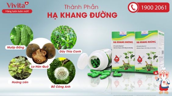[HÀNG MỚI NHẤT] Hạ Khang Đường - Cân Bằng Đường Huyết Ổn Định