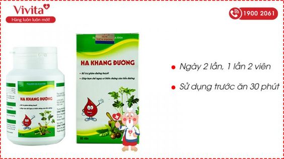 [HÀNG MỚI NHẤT] Hạ Khang Đường - Cân Bằng Đường Huyết Ổn Định