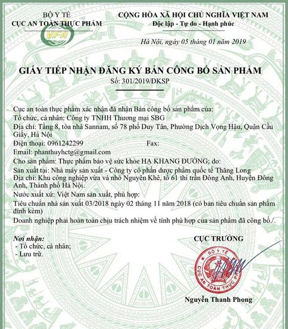 [HÀNG MỚI NHẤT] Hạ Khang Đường - Cân Bằng Đường Huyết Ổn Định