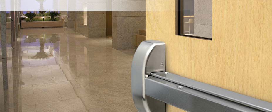 Panic Bars, Exit Devices, Door Repairs, Property Management, Commercial Locksmith, Nova Scotia, New Brunswick