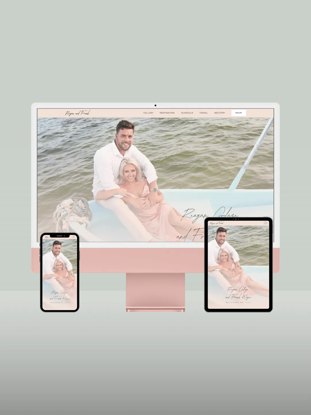 Stationery design by Malou Weddings