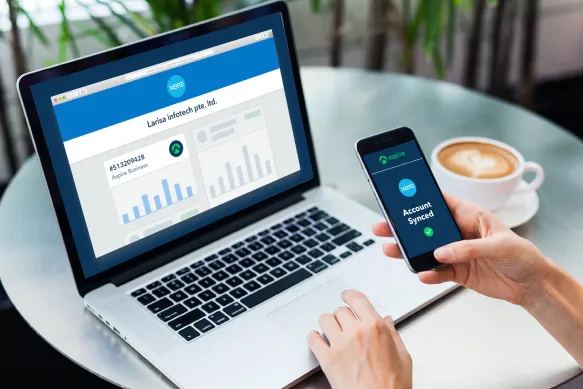 xero integration with a digital business account aspire