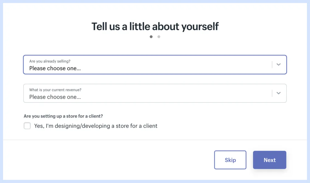 Guide to build an online store with Shopify