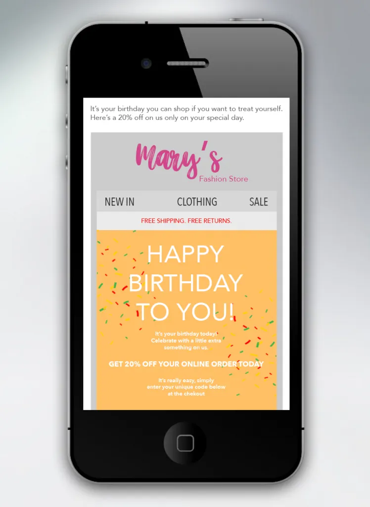 Personalised customer service to improve sales and customer retention