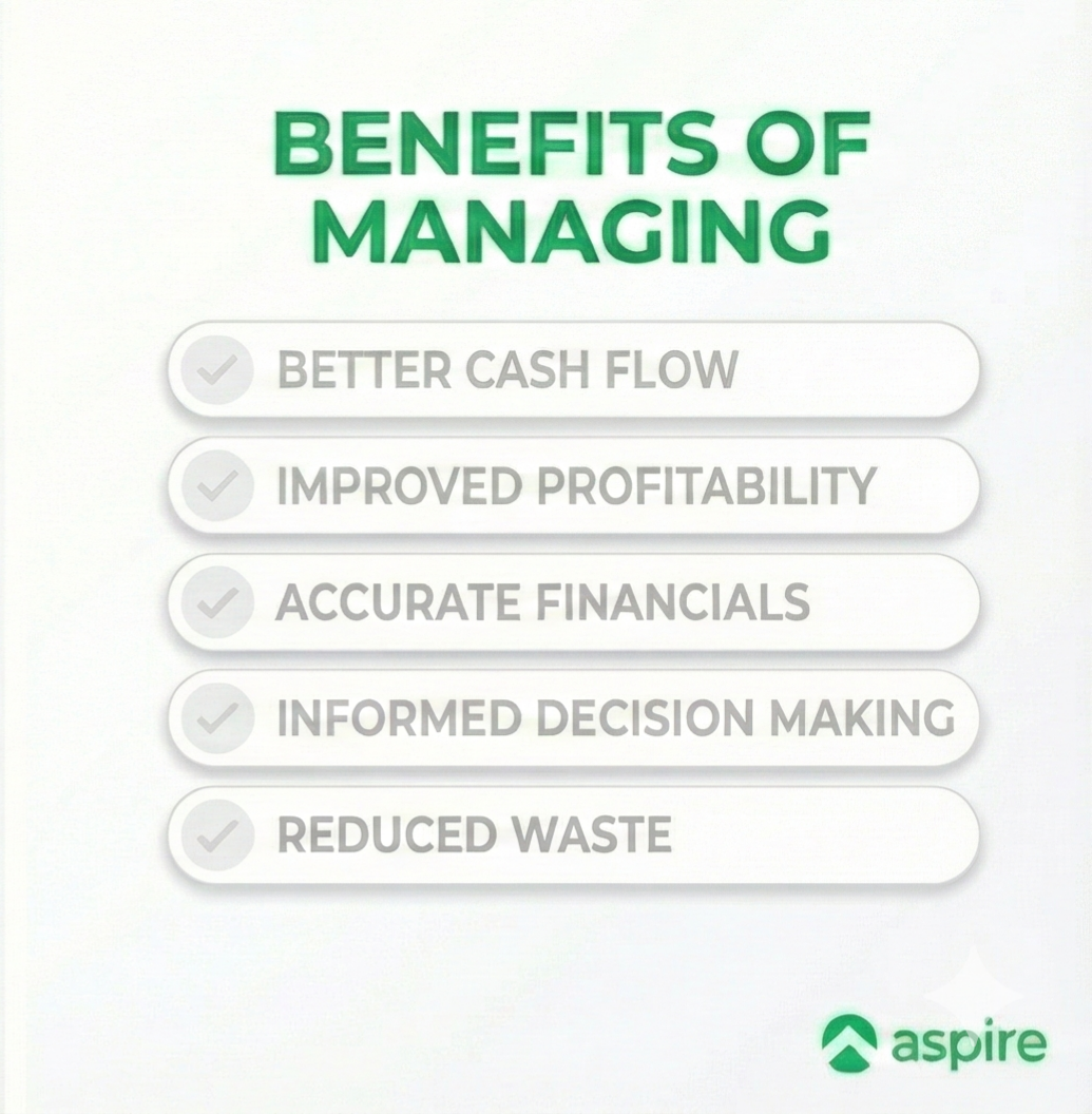 benefits of managing incurred cost