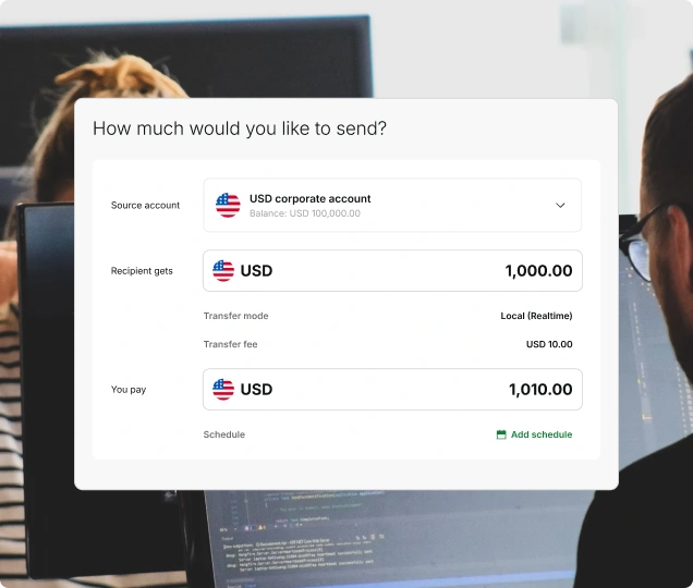 Fast and transparent international payments