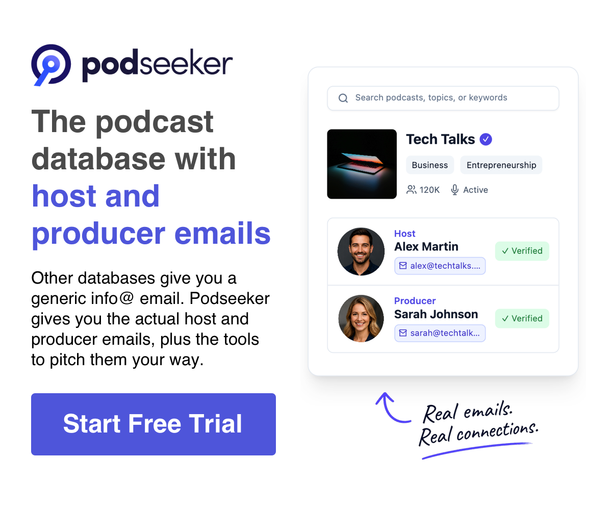 Podseeker affiliate banner