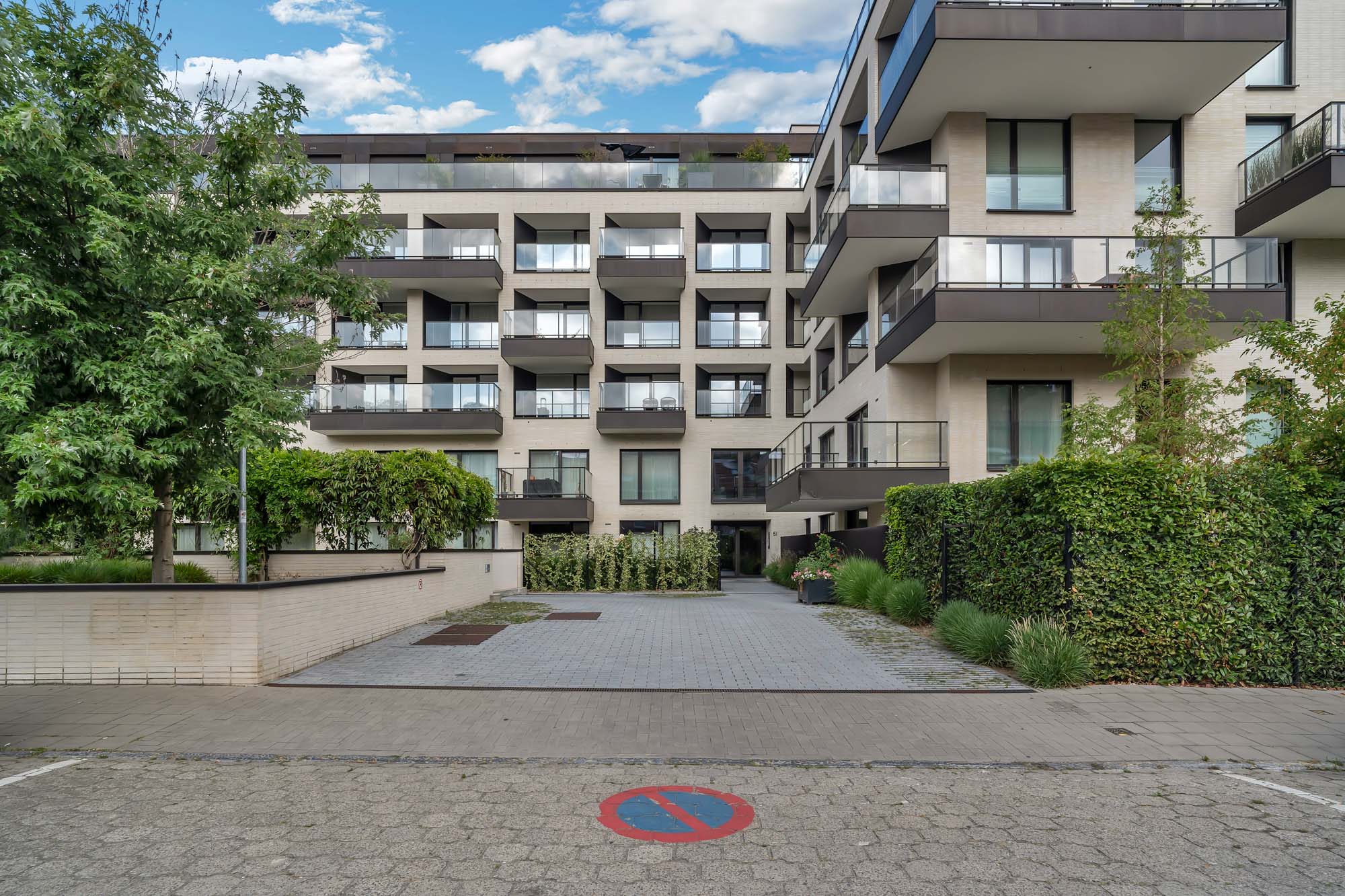 Rustige gelegen recent appartement te BXL