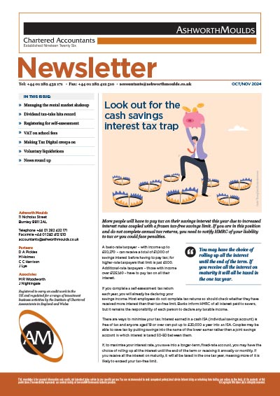 Newsletter Oct/Nov 2024