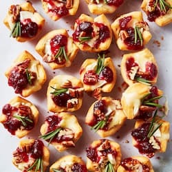 Cranberry Brie Bites