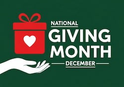 December is National Giving Month