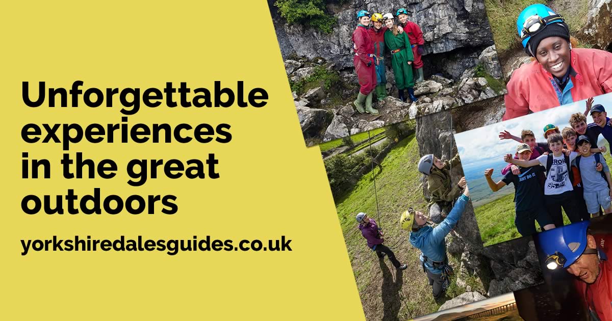 Outdoor adventures in the Yorkshire Dales Caving Climbing Hiking
