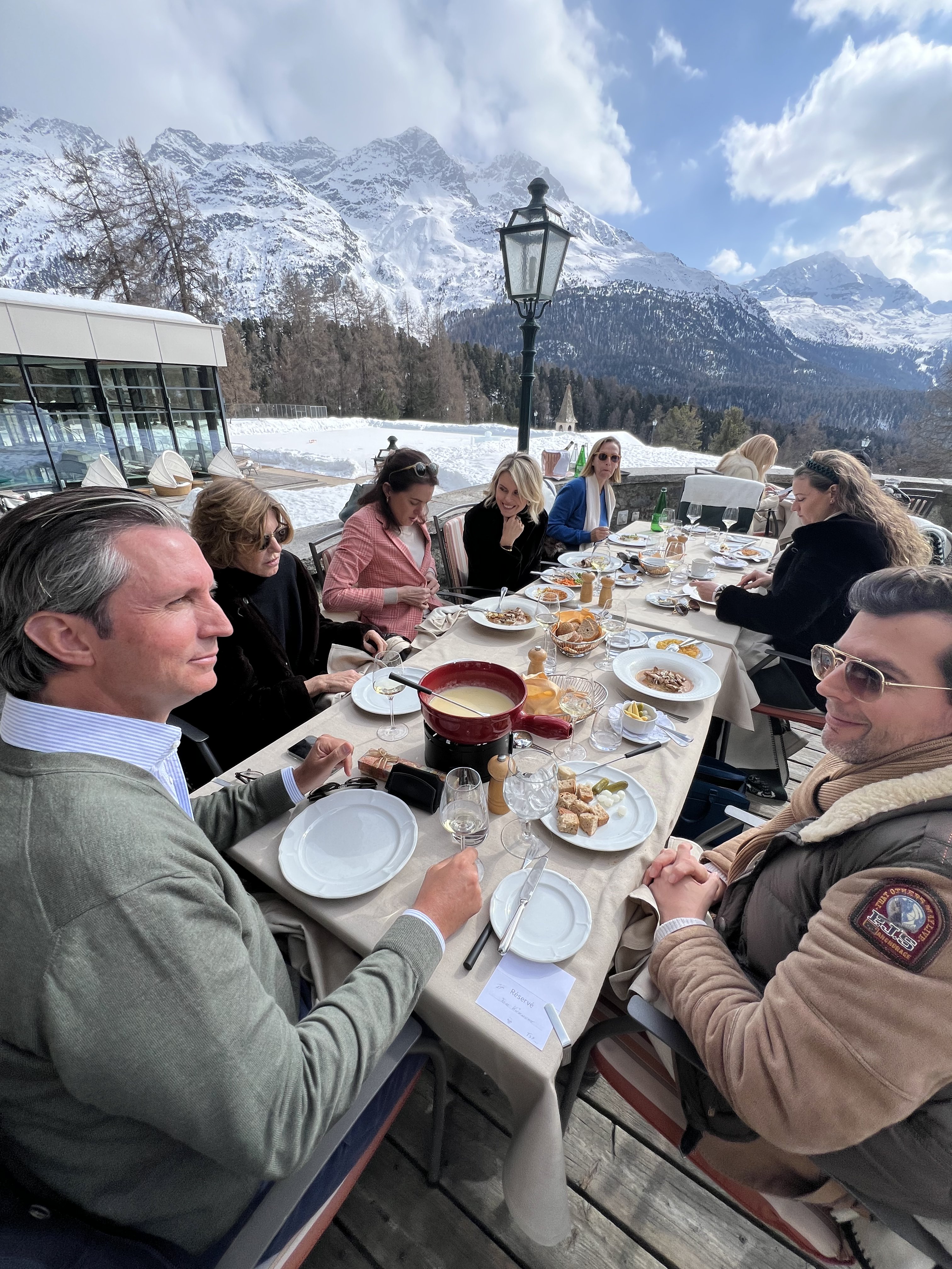 Marmot Alpine Lunch in St. Moritz am 1. März 2025
