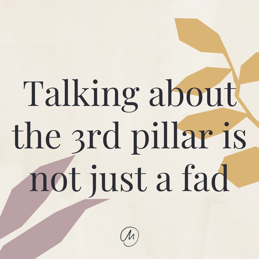 Die 3. Säule: Mehr als eine Modeerscheinung | Marmot Finance