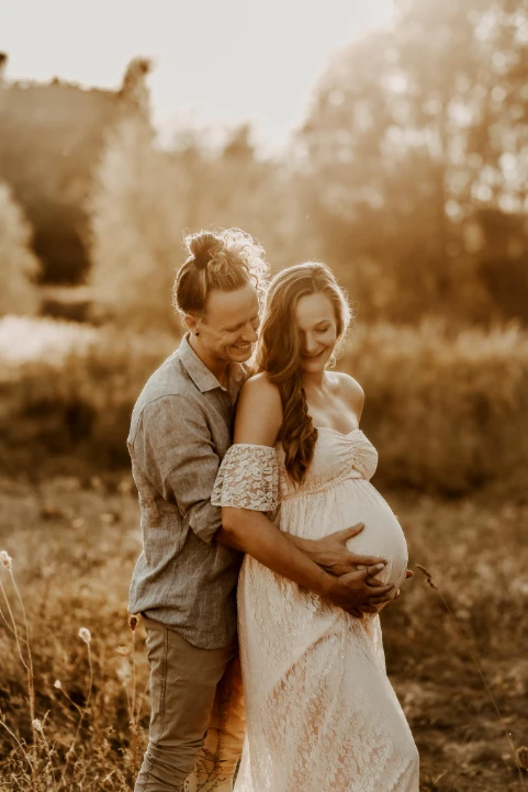 Babybauch - Natur - Fotografie Schneider Rostock
