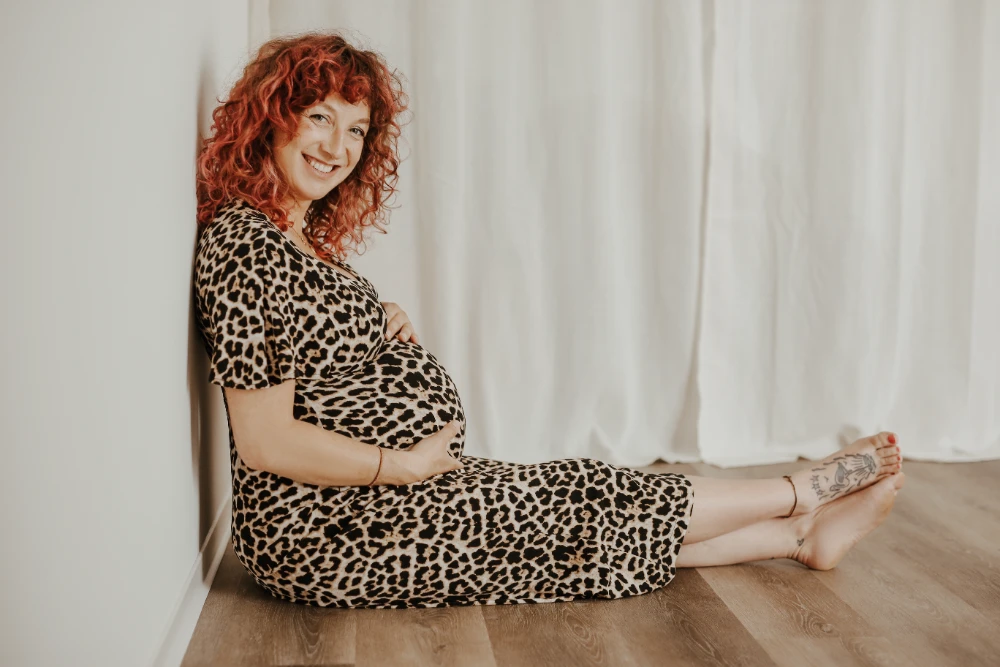 Babybauch - Tageslichtstudio - Fotografie Schneider Rostock