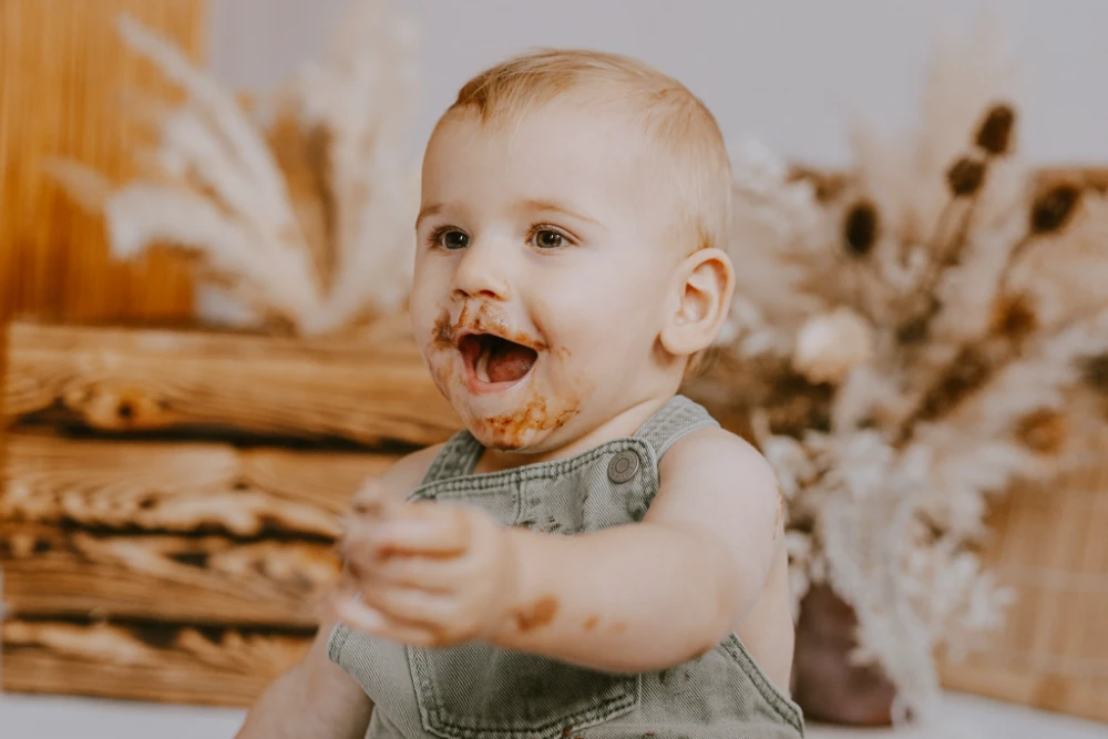 Familie-Baby - Kuchenshooting - Fotografie Schneider Rostock