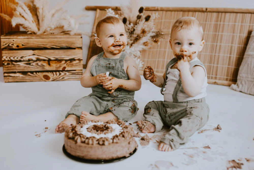 Familie-Baby - Kuchenshooting - Fotografie Schneider Rostock