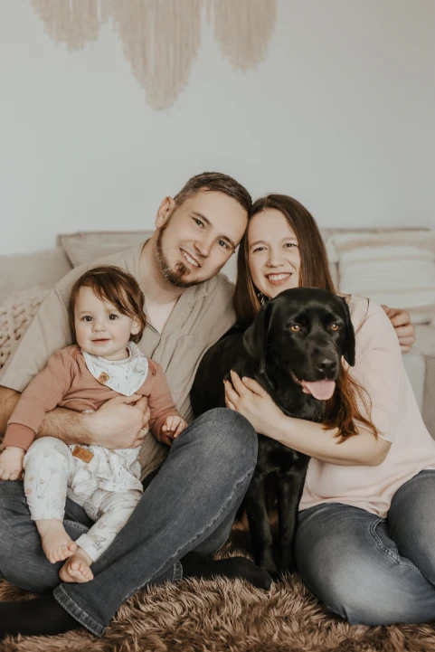 Familie-Baby - Tageslichtstudio - Fotografie Schneider Rostock
