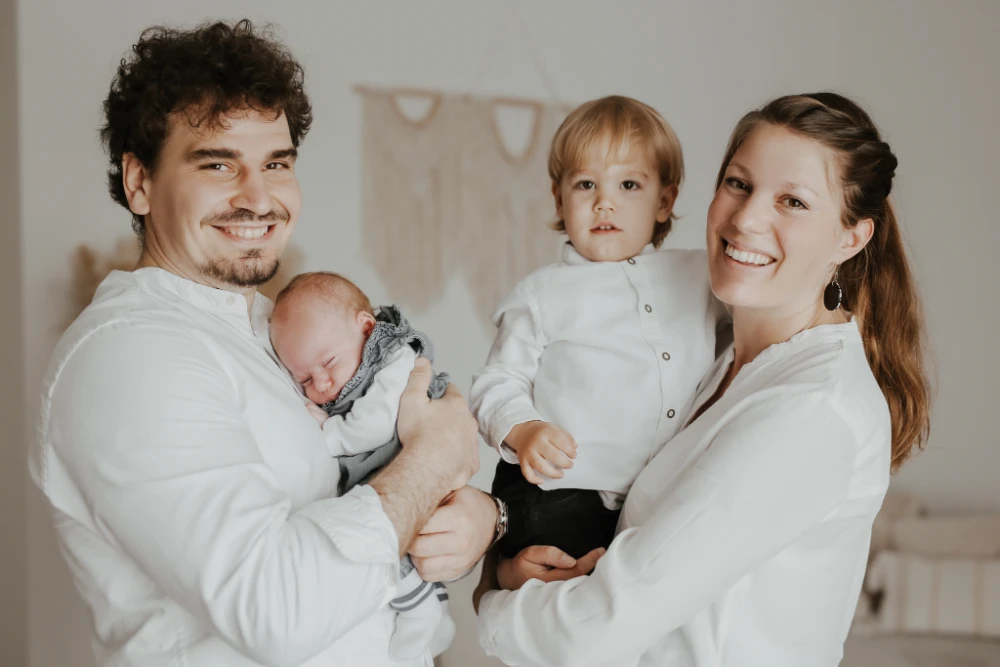 Familie-Baby - Tageslichtstudio - Fotografie Schneider Rostock