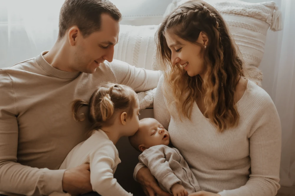 Familie-Baby - Tageslichtstudio - Fotografie Schneider Rostock