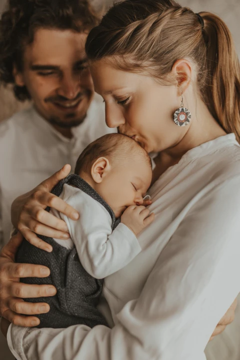 Familie-Baby - Tageslichtstudio - Fotografie Schneider Rostock