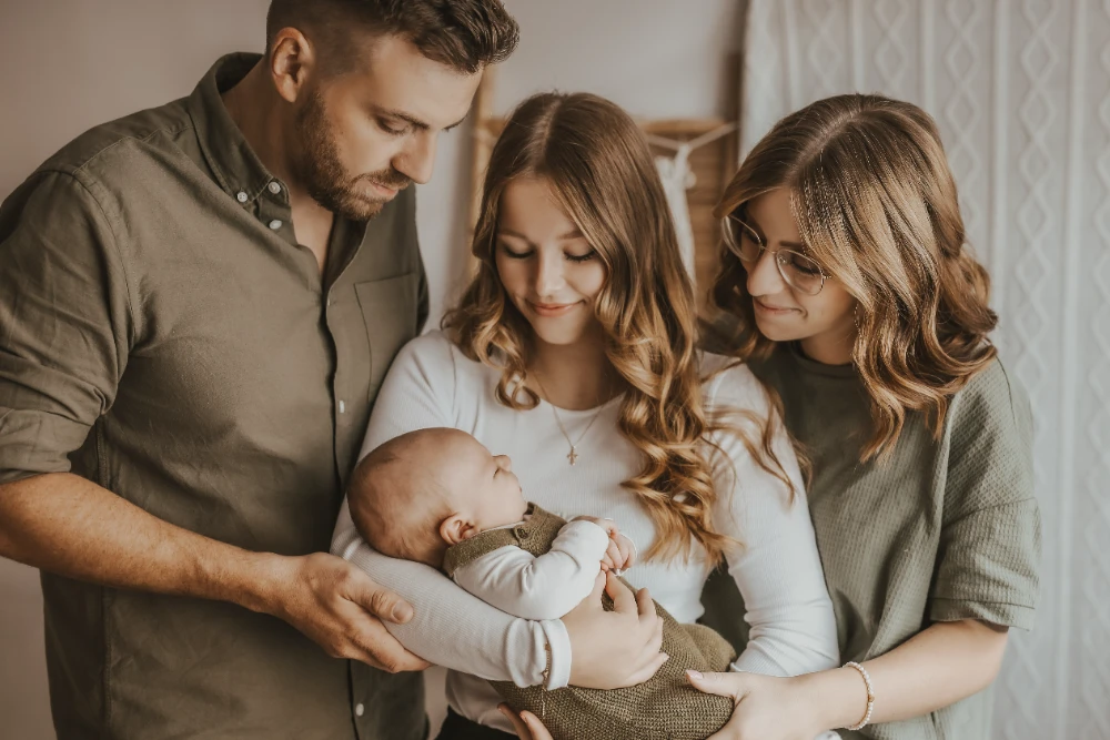 Familie-Baby - Tageslichtstudio - Fotografie Schneider Rostock