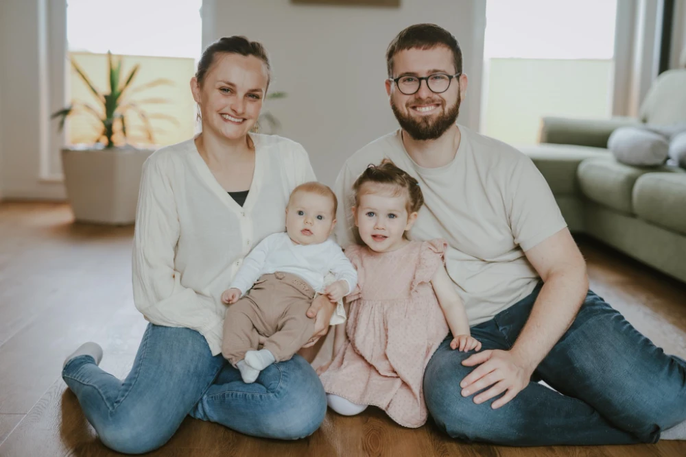 Familie-Baby - Zuhause - Fotografie Schneider Rostock