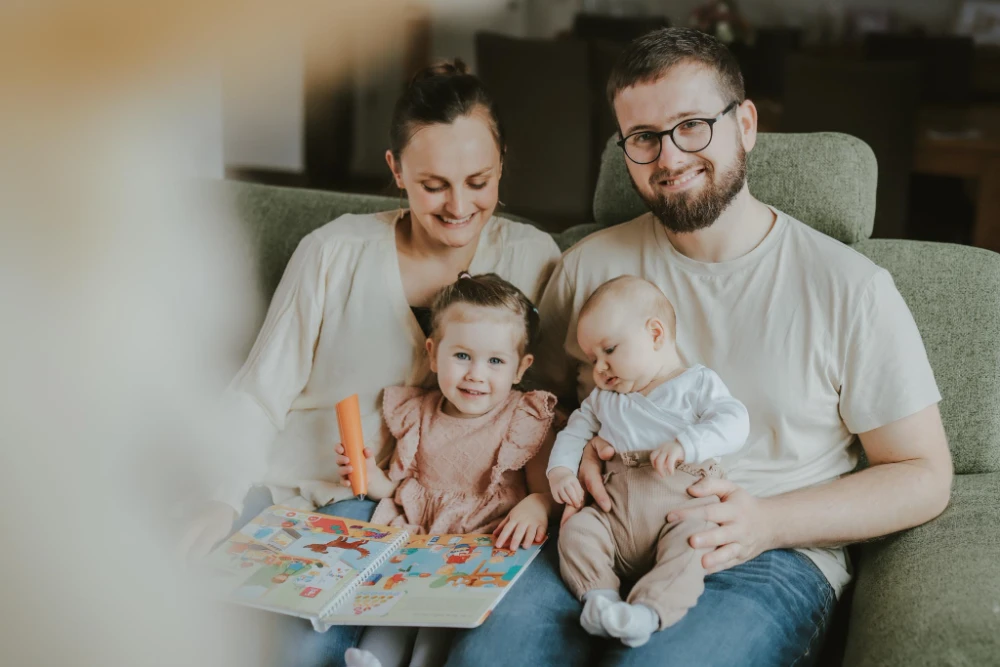 Familie-Baby - Zuhause - Fotografie Schneider Rostock