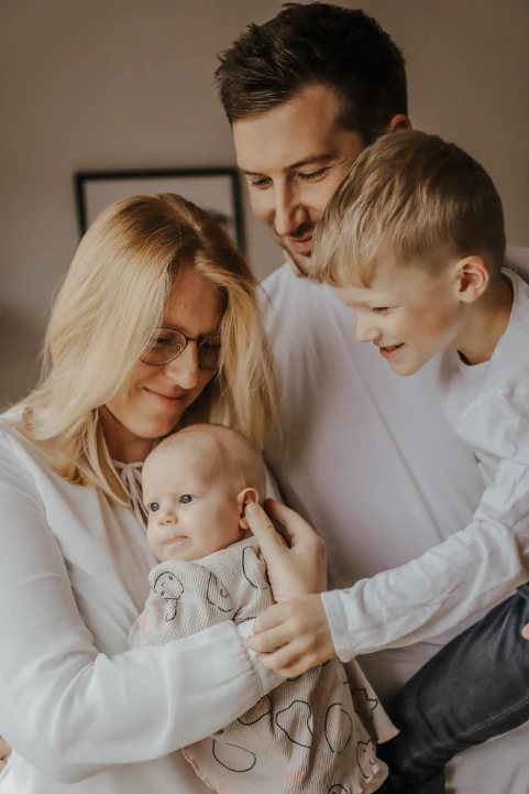 Familie-Baby - Zuhause - Fotografie Schneider Rostock