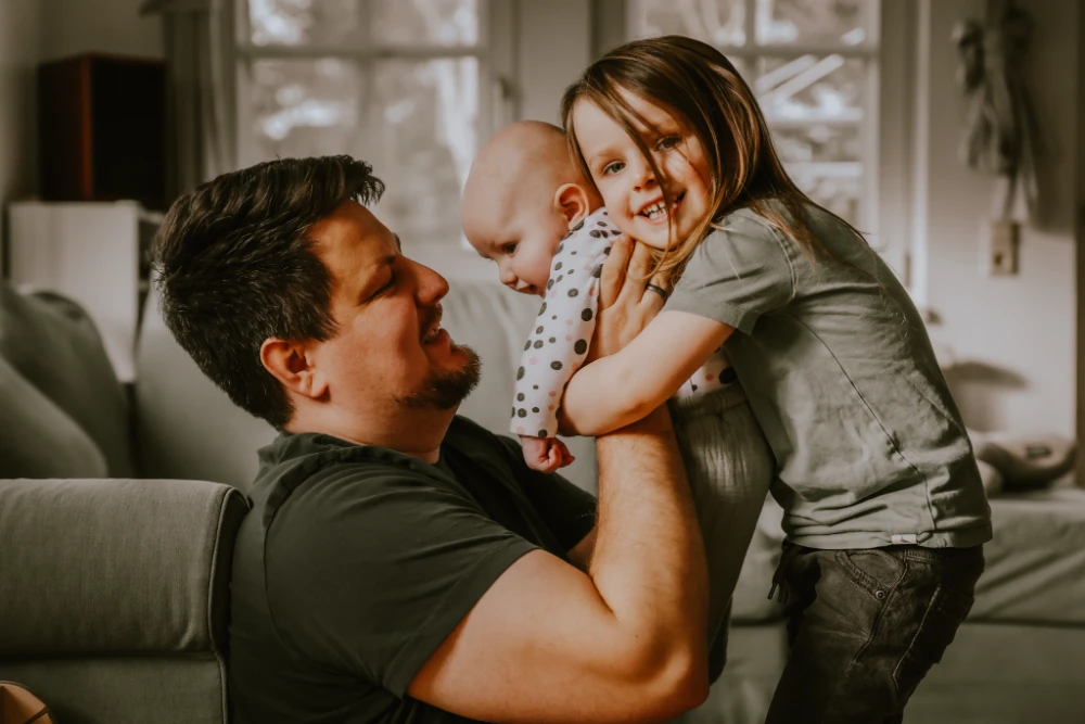 Familie-Baby - Zuhause - Fotografie Schneider Rostock