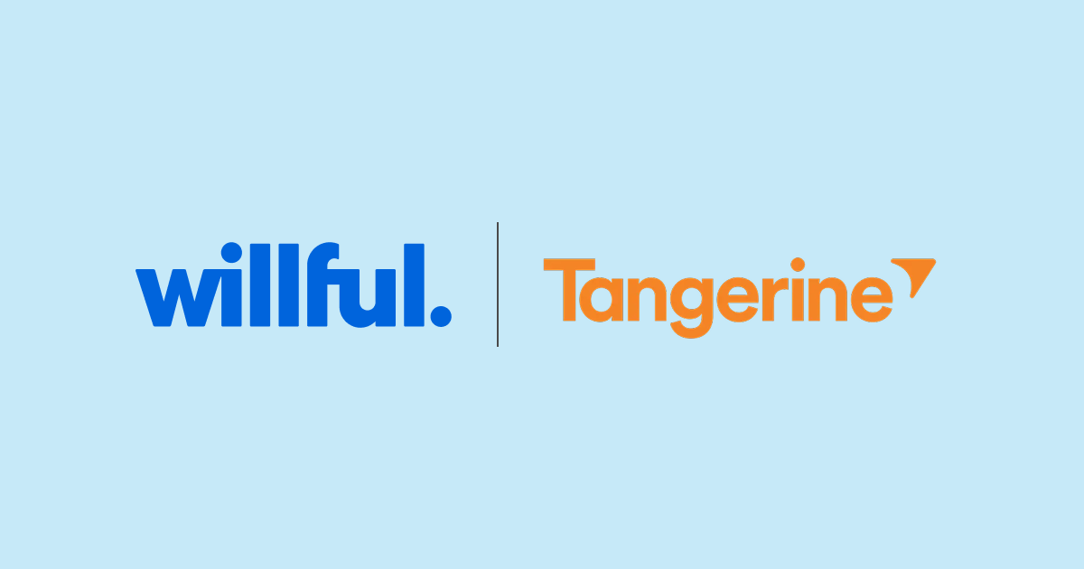 Willful and Tangerine Logos