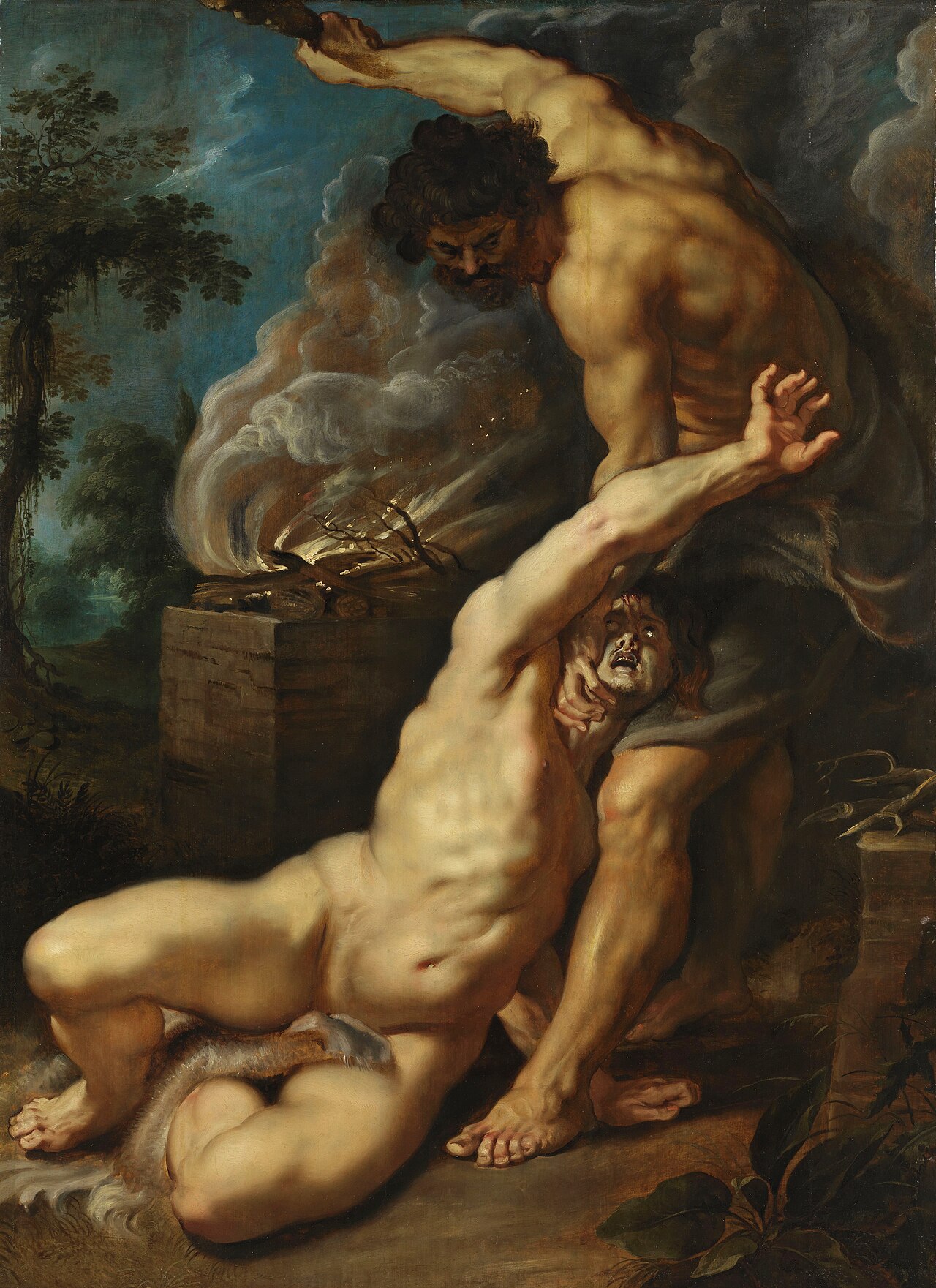 Caïn tuant Abel, Pierre Paul Rubens, vers 1608