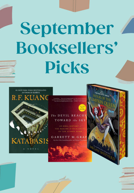 September Booksellers' Picks 