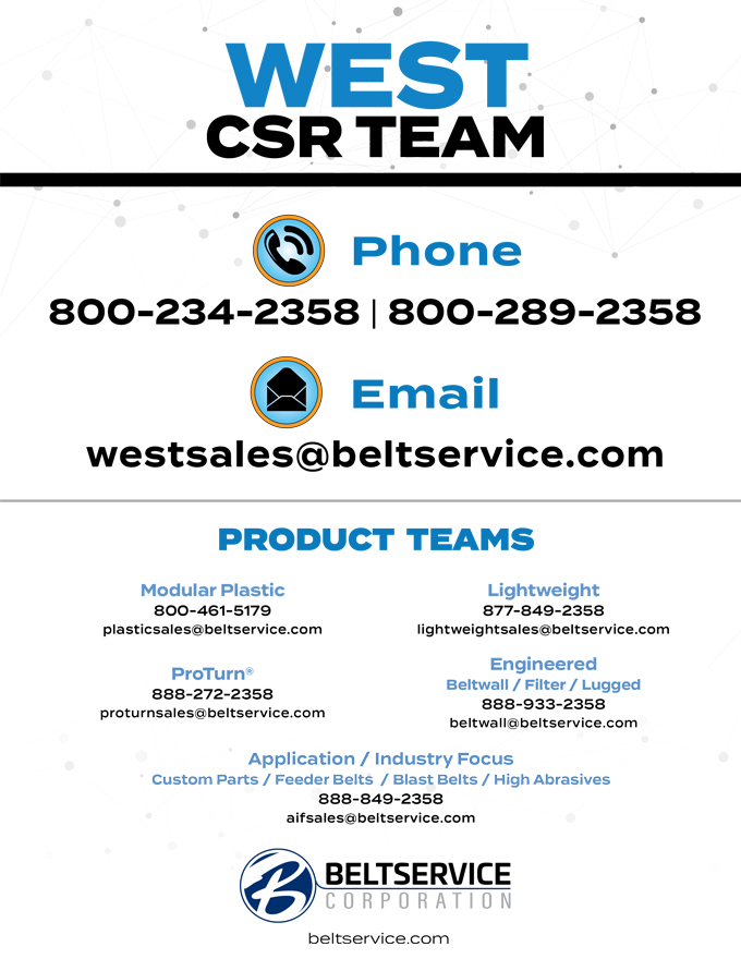 Customer Service - WEST
