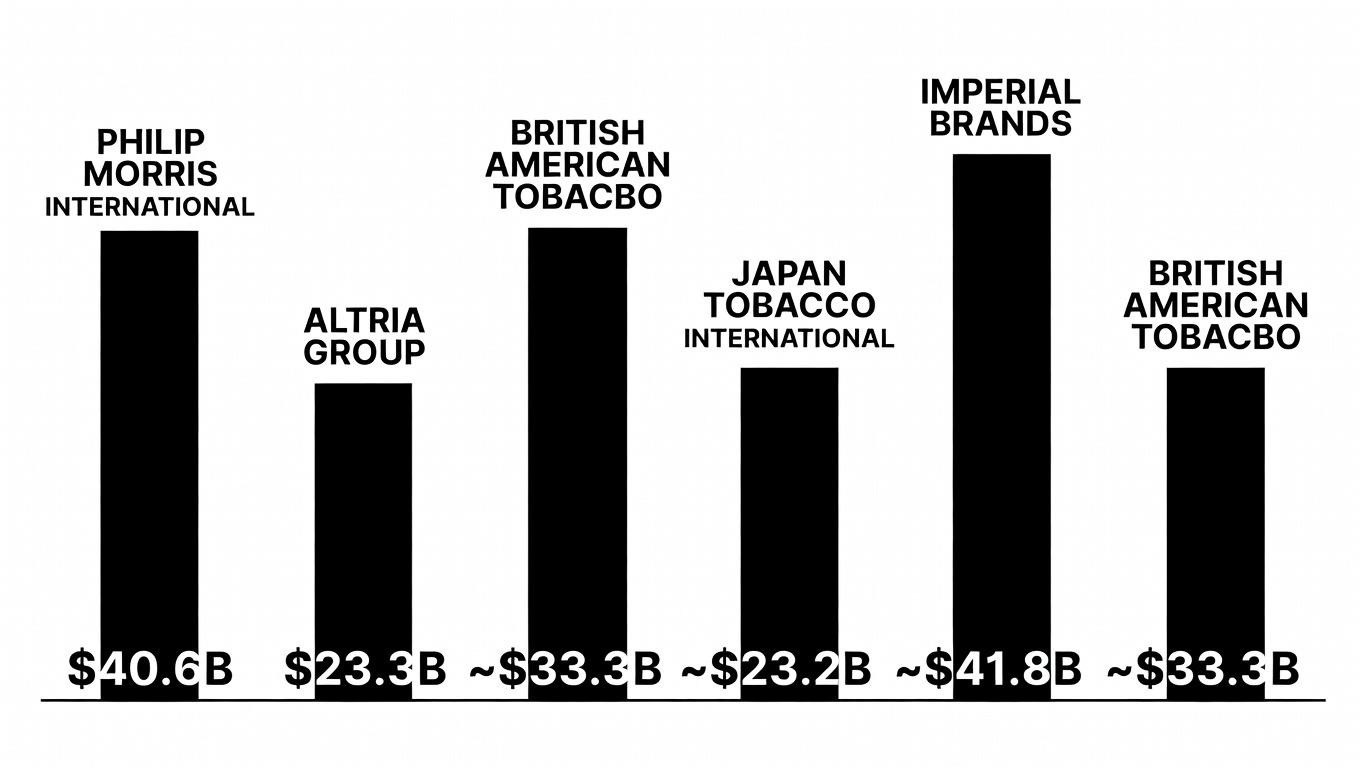 A graph of the number of companiesAI-generated content may be incorrect.